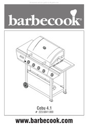 Barbecook 223.6841.000 Instructions D'assemblage