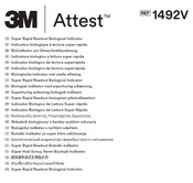 3M Attest 1492V Instructions D'utilisation