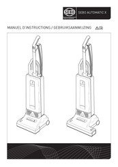 Sebo AUTOMATIC X Manuel D'instructions