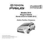 Toyota PRIUS 2010 Guide D'action D'urgence