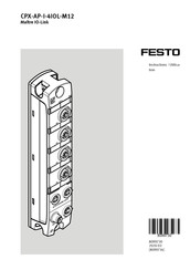 Festo CPX-AP-I-4IOL-M12 Instructions