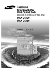 Samsung MAX-DS730 Mode D'emploi