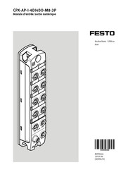 Festo CPX-AP-I-4DI4DO-M8-3P Instructions