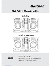 DJ-Tech i-Mix Club Edition Manuel De L'utilisateur