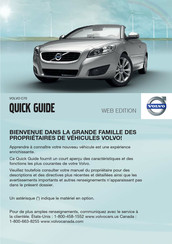 Volvo C70 2011 Guide Rapide