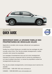 Volvo C30 2009 Guide Rapide