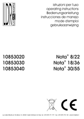 LDR Nota 18/36 Mode D'emploi