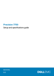 Dell EMC Precision 7750 Guide De Configuration