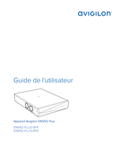 Avigilon ENVR2-PLUS-8P4 Guide De L'utilisateur