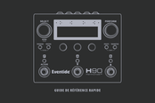 Eventide Harmonizer H90 Guide De Référence Rapide