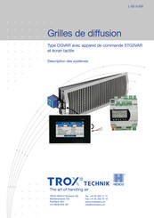 Trox Technik DGVAR Mode D'emploi