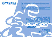 Yamaha TT-R50EF Manuel Du Propriétaire