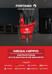 PORTAMIX The Mega Hippo PH1816S110 Mode D'emploi