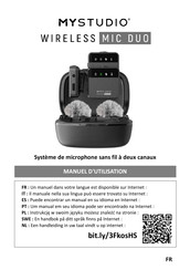 Easypix MyStudio Wireless Mic Duo Manuel D'utilisation