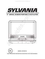 Sylvania SDVD9319 Mode D'emploi