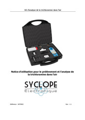 SYCLOPE electronic VAT0002 Notice D'utilisation