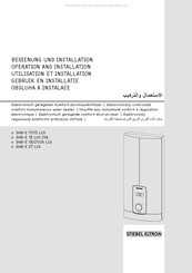 Stiebel Eltron DHB-E 11 LCD Utilisation Et Installation