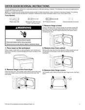 Maytag MEDB955FW Instructions