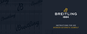 Breitling AVENGER AUTOMATIC SEAWOLF Mode D'emploi