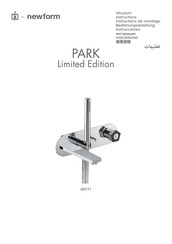 newform PARK Limited Edition 69771 Instructions De Montage