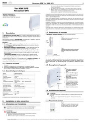 elsner elektronik Vari KNX GPS Données Techniques Et Indications D'installation