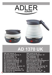 Adler europe AD 1370 UK Mode D'emploi