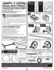 Radio Flyer Odyssey Stroll 'N Wagon 3971 Mode D'emploi