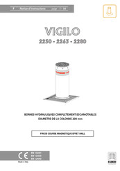 fadini VIGILO 2263 Notice D'instructions