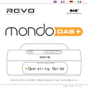 Revo mondo DAB+ Mode D'emploi
