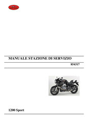 MOTO GUZZI 1200 sport 4V Mode D'emploi