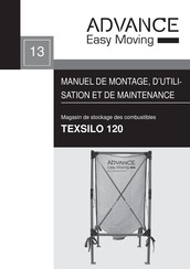 Advance Easy Moving TEXSILO 120 Manuel De Montage D'utilisation Et De Maintenance