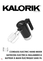 Kalorik HM 47251 Mode D'emploi