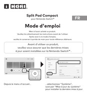 HORI Split Pad Compact Mode D'emploi