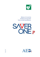 AMI SAVER ONE P AED Serie Manuel D'utilisation