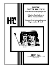 HPC POWER SPEEDEX 9180MC Mode D'emploi