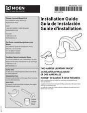 Moen INS10615A Guide D'installation