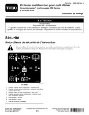 Toro 31219 Instructions De Montage