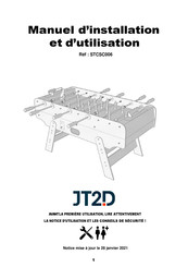 JT2D STCSC006 Manuel D'installation Et D'utilisation