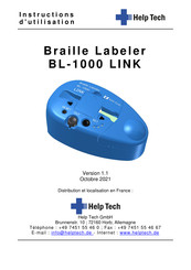 Help Tech BL-1000 LINK Instructions D'utilisation
