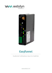 Flexitron Webdyn EasyTunnel Guide De L'utilisateur