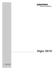 Grundig Digta 3010 Mode D'emploi