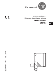 IFM Electronic Efector 200 O5D10 Serie Notice D'utilisation