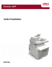 Oki ES1624n Guide D'installation