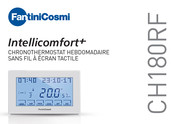 Fantini Cosmi Intellicomfort+ CH180RF Mode D'emploi