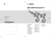 Bosch GSR 18 VE-EC Notice Originale