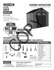 Lifetime 60370 Instructions D'assemblage