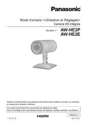 Panasonic AW-HE2E Mode D'emploi