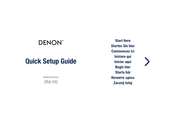 Denon DRA-100 Guide D'installation Rapide