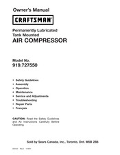 Craftsman 919.727550 Mode D'emploi