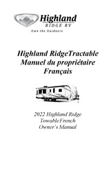 Highland Ridge RV Tractable Manuel Du Propriétaire